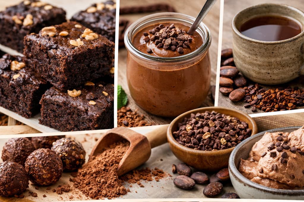 Ideas de postres sin azúcar para hacer con cacao