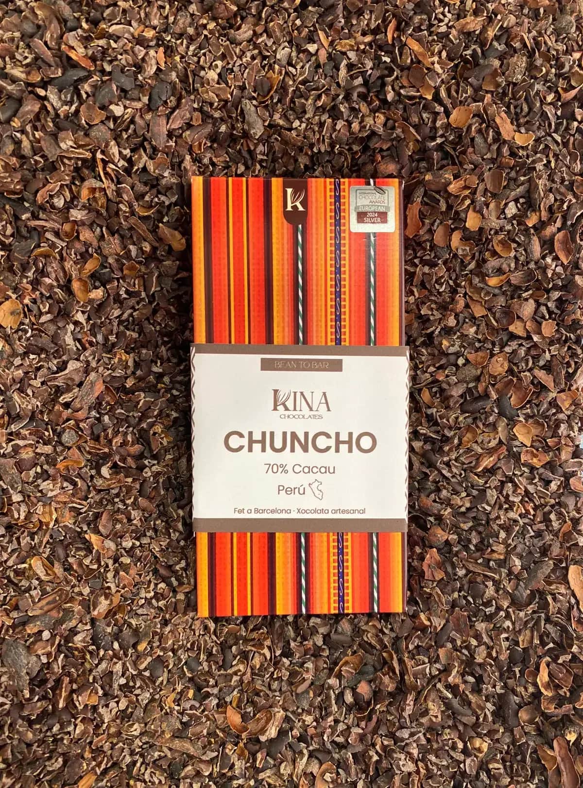 Barra de chocolate 70% Chuncho