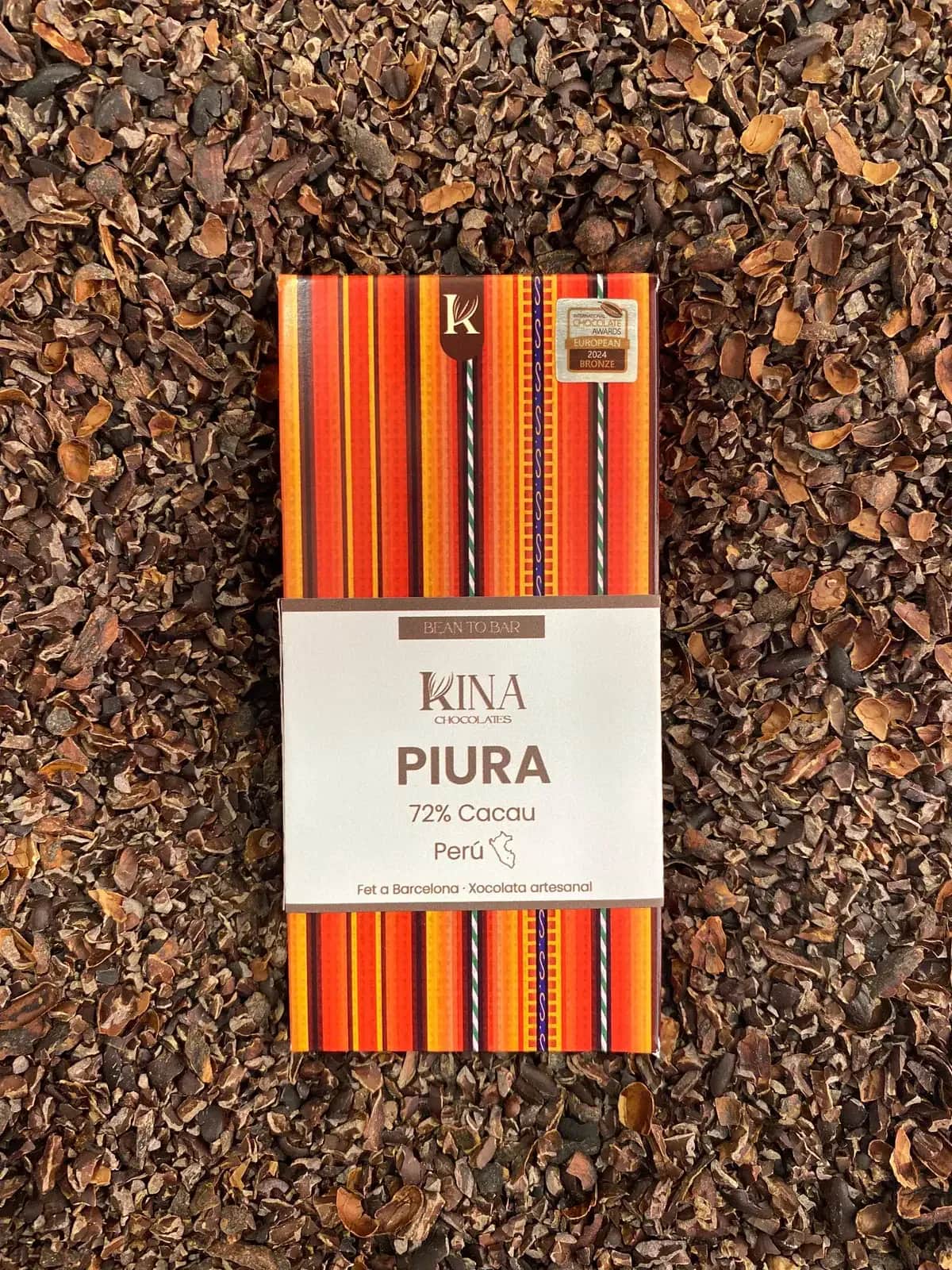 Barra de chocolate Piura 72%