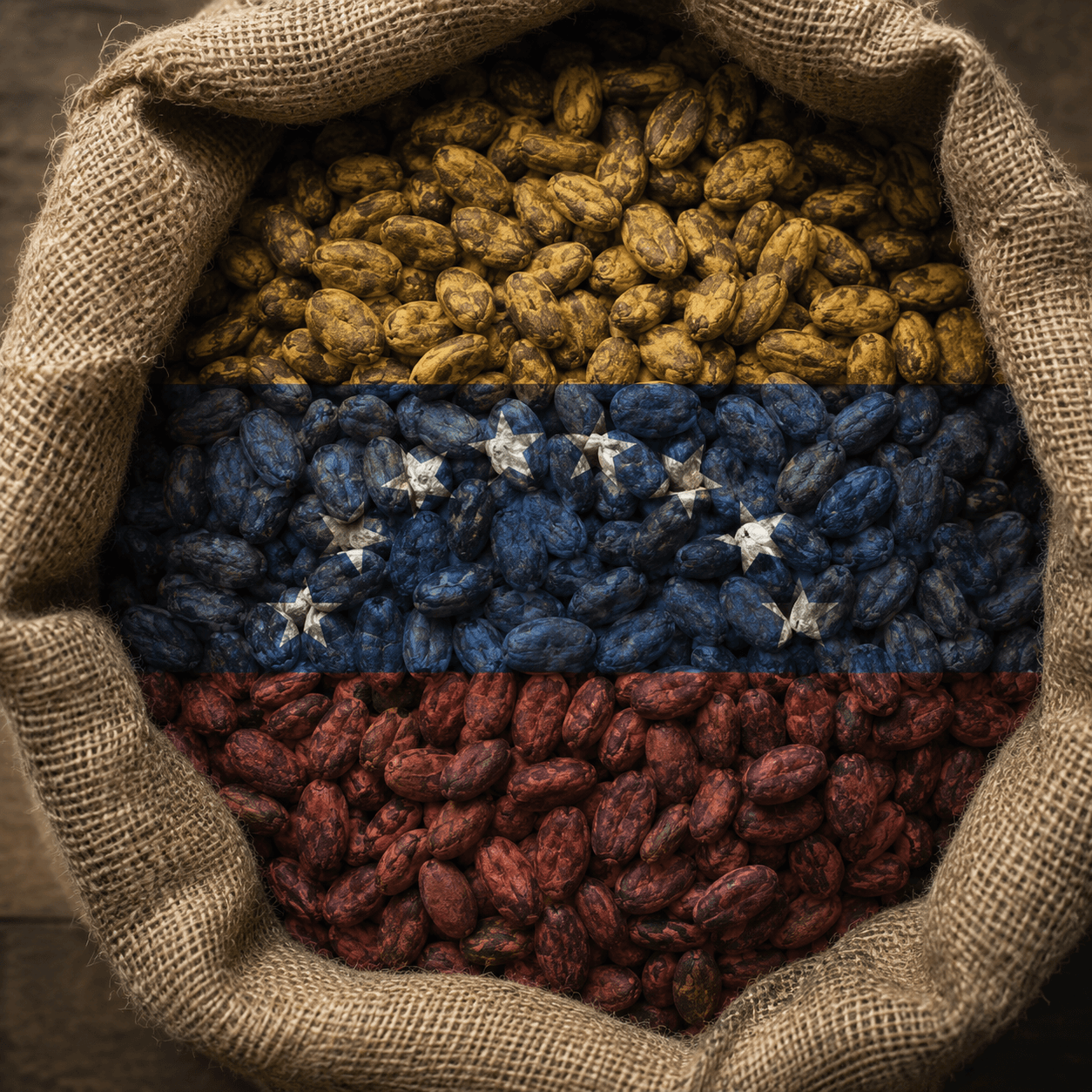 Cata de chocolates Kina por Venezuela