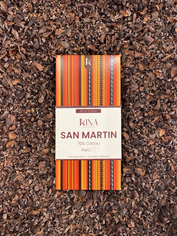 San Martin 70% chocolate bar