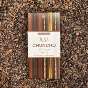 Barra de chocolate negro chuncho 85%