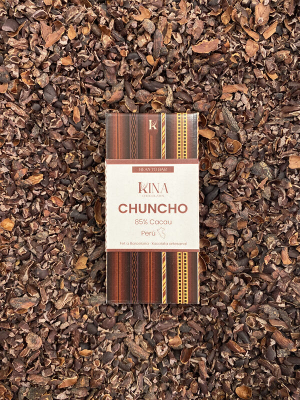 Minibarra de chocolate negro chuncho 85%