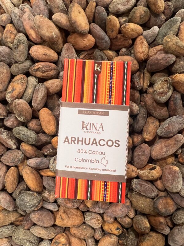 Chocolate made by the arhuacos, santa marta, Colombia