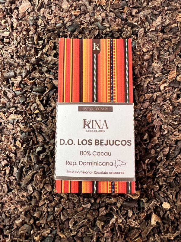 Mini-bar of chocolates D.O. Los Bejucos (Dominican Republic) 80%